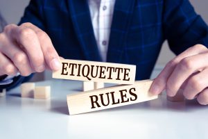 business etiquette matter a lot